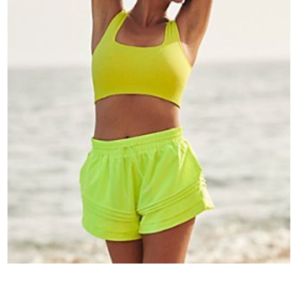 FP Movement by Free People Neon Yellow Athletic Shorts